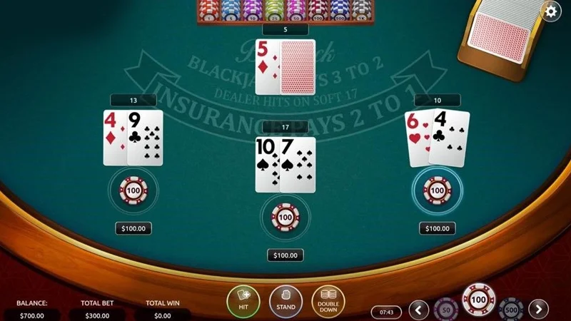 vinbet 2 Blackjack trò chơi đánh bài đình đám nhất VIN BET